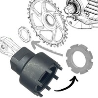 Ebike Kettenblatt Lockring Tool Werkzeug Bosch 3 4 Performance Cx Brose Motor