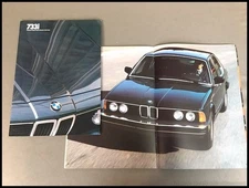 1982 BMW 733i 50-page Vintage Original Car Sales Brochure Catalog