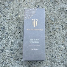 True Botanicals Bronze Well Regenerative Glow Drops 1 fl. oz.   NEW IN BOX