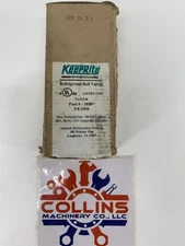 Keeprite 38BV Refrigerant Ball Valve 3/8" ODS 700PSIG 48Bar