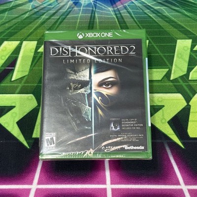 Bethesda Dishonored 2 Limited Edition Xbox One Sealed Collectors DLC Mature 17+