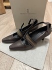 NIB, DUST BAG, BRUNELLO CUCCINELLI MONILI BEADING SHOES, HEELS, SIZE 40, 10 — photo 4