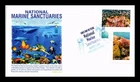 US COVER NATIONAL MARINE SANCTUARIES IMPERFORATE FDC PANDA CACHET