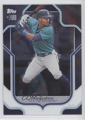 2023 Topps X J-Rod Silver Foil 145/199 Julio Rodriguez Julio Rodríguez #1 o7m