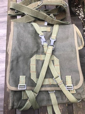 Original 70er Jahre Polnische Armee Canvas Rucksack WZ-70 Olivgrün - NEU - Plecak Kostka.