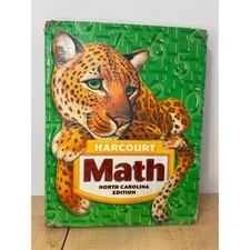 Harcourt Math North Carolina Edition Textbook Grades 2-5 School Book