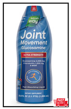 Nature's Way Joint Movement Glucosamine Liquid Extra Strength 16 Oz OR 33.8 Oz