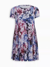 Torrid Size 00 Tie Dye Dress Super Soft NWT