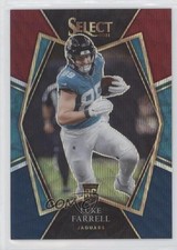 2021 Panini Select Premier Level Tri-Color Prizm 198/199 Luke Farrell #194 6x0