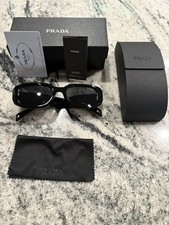 PRADA PR17WS sunglasses black Frame And Dark Lenses. free Shipping
