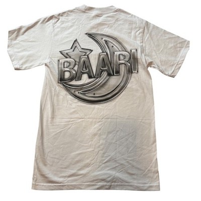 BAARI Graphic T Shirt Arabic Logo Streetwear Back Print Tee