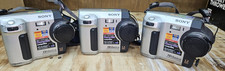 Lot of 3 Sony Mavica MVC-FD87 Digital Cameras w/Battery and Charger - Parts.