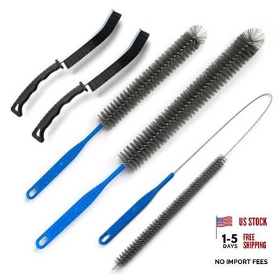 Dryer Vent Brush and Refrigerator Coil Cleaning Brush - Professional Appliance