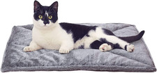 Self-Warming Cat Bed for Indoor Cats  Small Dogs, Gray, Small