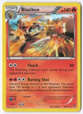 Blaziken Holofoil Holo Rare XY - Furious Fists 14/111 NM on eBay