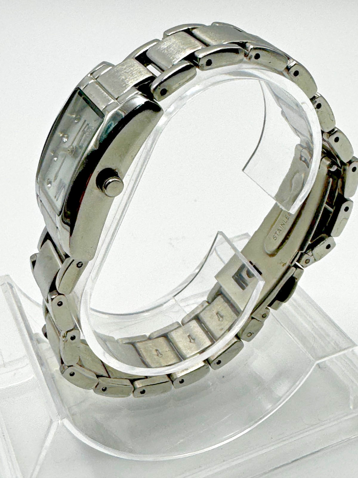 Next Bracelet Watch – Rectangular Bezel, Silver T… - image 2