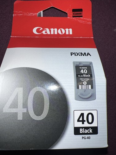 2 PACK GENUINE CANON 40 BLACK & 41 COLOR INK CARTRIDGES - PG-40 - CL-41 - Picture 6 of 7
