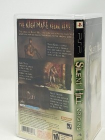 Silent Hill Origins PlayStation Portable PSP Game and Case Authentic Tested