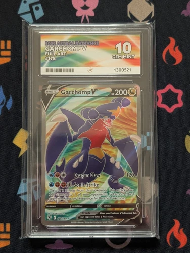 Garchomp V 178/189 ACE graded card