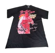 Bruce Prichard Brother Love WWE I Love You Vintage Tshirt Black Sz XL