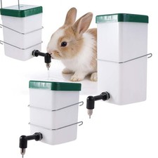 Plastic Pet Hanging Feeder 1L/500ML Rabbit Water Fountain  For Pet Cage