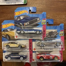 HOT WHEELS THE 80s VEHICLES X 5