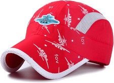 Kids Lightweight Quick Drying Sun Hat Airy Mesh UV Protection Caps Boys Girls UP