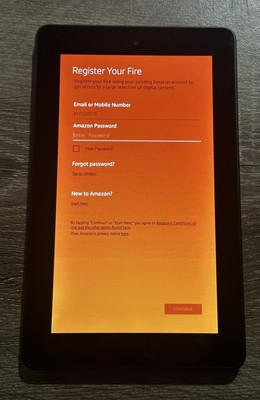 Amazon Kindle Fire 7 tablet  8GB - 5th Generation (SV98LN) Black Tested Works!!!