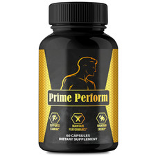 Prime Perform Capsules, Official PrimePerform Supplement Pills (1 Pack)