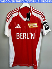 1. FC Union Berlin Jersey 24/25 Home Soccer Shirt Red Adidas Men Size S
