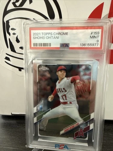 2021 Topps Chrome - Shohei Ohtani #159  PSA 9 🔥 Angels/ Dodgers MVP