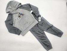 Boys Adidas 2 Piece Hoodie Jogger Set Size 4 New With Tags