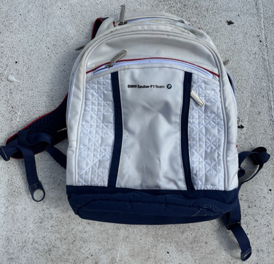 BEAUTIFUL BMW SAUBER F1 BACKPACK - SLEEK!