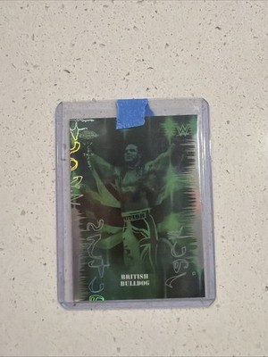 2025 Topps Chrome WWE Cactus Jack SSP - British Bulldog - Kings of the Night