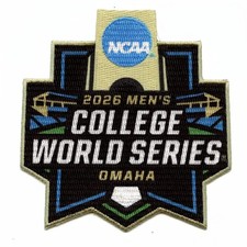 2026 NCAA Men's College World Series Omaha Jersey Patch Oklahoma Sooners