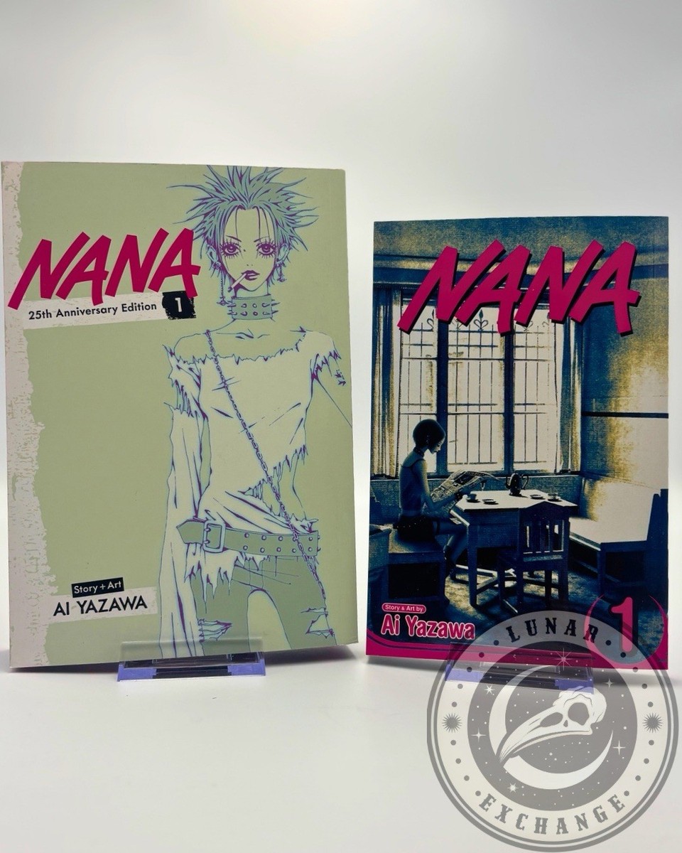 Nana Vol 1 Manga Set Classic + 25th Anniversary Edition Ai Yazawa