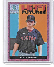2022 Bowman Hi-Fi Futures Mega Box Pink Mojo Refractor /199 Blaze Jordan