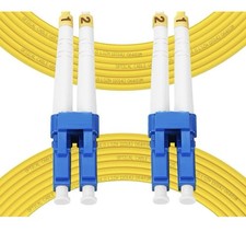 OS2 LC to LC Fiber Patch Cable Duplex 0.5m Cable Diameter Fiber Optic Cable