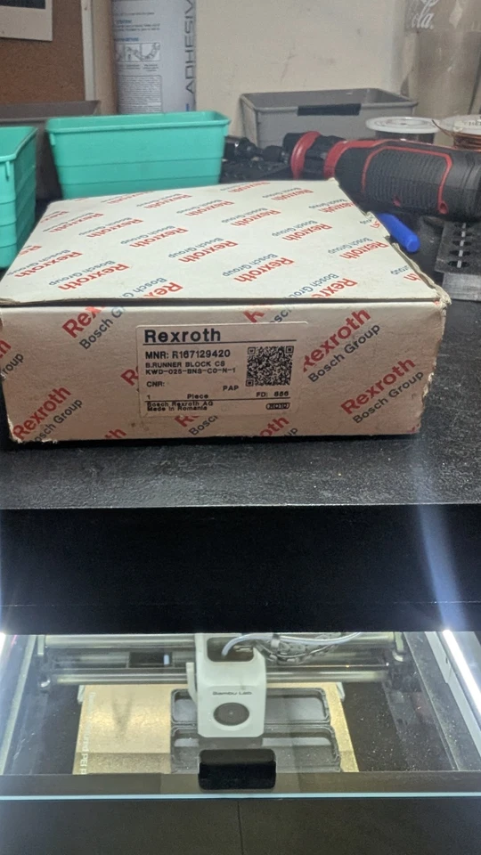 R167129420 Rexroth slider guide rail - Image 3 of 3