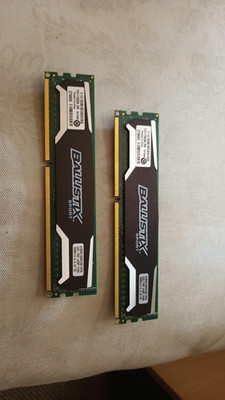 crucial ballistix sport ddr3-1600 2x8GB