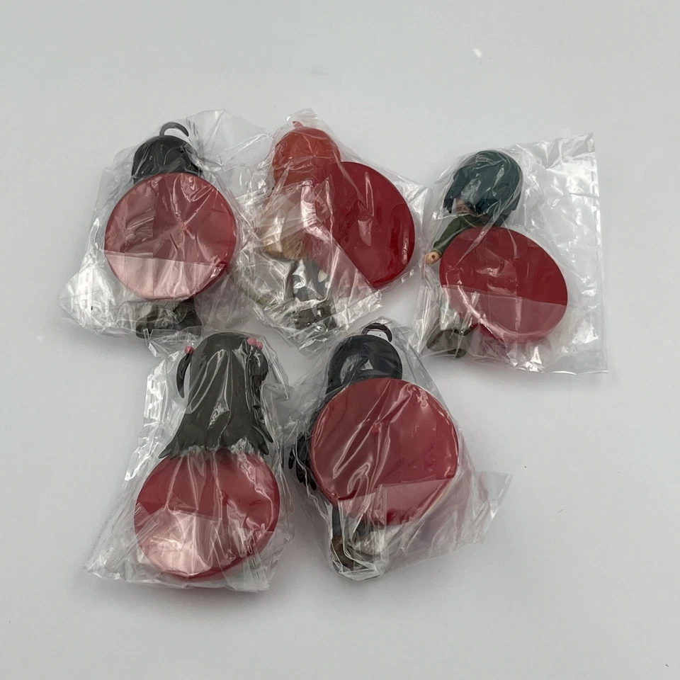 "Juego de 5 muñecas de plástico Konami Figumate de 3"" selladas Shakugan no Shana" Foto 2 de 4