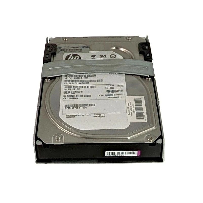 HP 659349-B21 500GB 7.2K RPM 6G SATA MDL LFF 3.5" HDD 659572-001- NEW BULK 0HRS - Image 2 of 4
