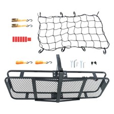Labwork 60206 Hitch Mount Cargo Carrier 500lb Capacity Folding Basket Steel