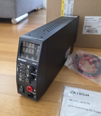 Extech DCP36 Labornetzgerät, einstellbar 0.5 - 36 V 0 - 5 A 80 W NEU