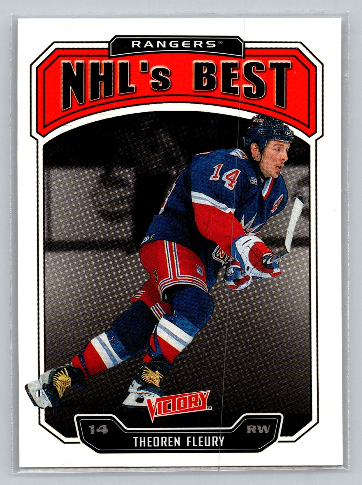 2000-01 Upper Deck Victory #312 Theoren Fleury