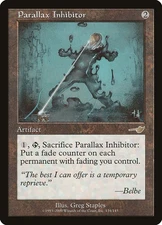 Parallax Inhibitor (134) Nemesis NEM MTG Magic