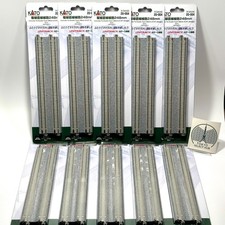 KATO N Gauge UNITRACK Double Track Straight 248mm 20-004 x10 20pcs Japan