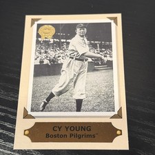 Cy Young 2001 Fleer Retrospection Collection Card #7RC. Boston Pilgrims