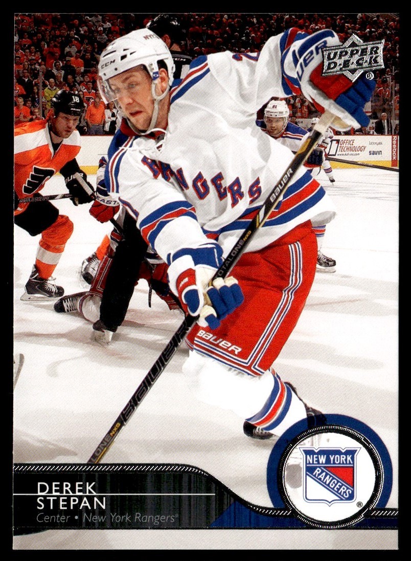 2014-15 Upper Deck Derek Stepan New York Rangers #128