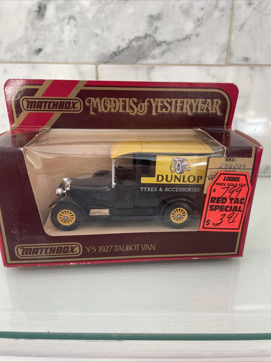 Matchbox Models of Yesteryear 1984 Vehicle Year Vintage